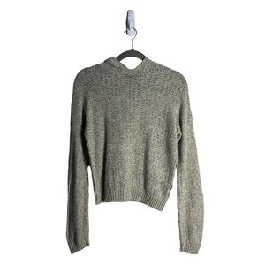 Burton Women's Gray Soft Knit Hoodie